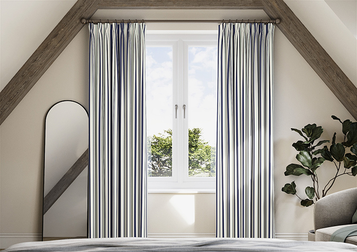 The British Stripe Co. George, London No.1 - Made to Measure Curtains - Image 3
